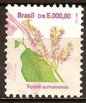 Sellos de America - Brasil -  Flores. 