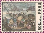 Stamps Peru -  Pinturas Clásicas. 