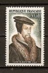 Stamps France -  IV Centenario de Calvin.