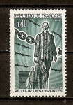 Stamps : Europe : France :  XX Aniversario del retorno de los Deportados.