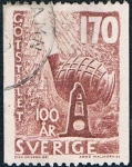 Stamps Sweden -  CENT DEL PROCEDIMIENTO BESSEMER DE TRATAMIENTO DEL ACERO. Y&T Nº 433