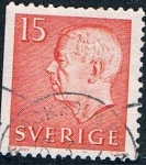 Stamps Sweden -  GUSTAVO VI ADOLFO 1961-68. Y&T Nº 460a