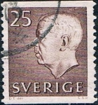 Stamps Sweden -  GUSTAVO VI ADOLFO 1961-68. Y&T Nº 463