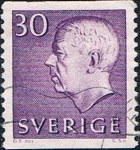 Sellos de Europa - Suecia -  GUSTAVO VI ADOLFO 1961-68. Y&T Nº 465