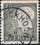 Stamps Sweden -  GUSTAVO VI ADOLFO 1961-68. Y&T Nº 468