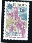 Stamps : Europe : Andorra :  Serie Europa - 1977 / Paisajes