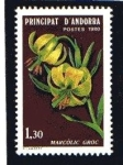 Sellos de Europa - Andorra -  Flora del Valle de Andorra