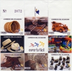 Stamps : America : Ecuador :  Exporta Fácil