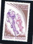 Stamps : Europe : Andorra :  Mundial de ciclismo