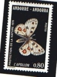 Stamps : Europe : Andorra :  Protección de la natura