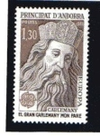 Stamps Andorra -  Serie Europa - 1980 / Carlomagno