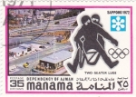 Stamps Bahrain -  J.J.O.O. -SAPPORO -72   - trineo