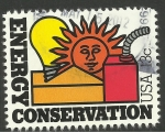 Sellos de America - Estados Unidos -  Energy conservation