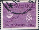Stamps : Europe : Sweden :  CENT. DE LA DISTRIBUCIÓN POSTAL URBANA. Y&T Nº 491