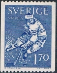 Stamps Sweden -  CAMPEONATOS DEL MUNDO DE HOCKEY SOBRE HIELO. Y&T Nº 502