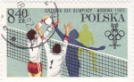 Sellos de Europa - Polonia -  J.J.O.O. - MOSCÚ-80  - Voleibol