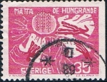 Stamps Sweden -  CAMPAÑA MUNDIAL CONTRA EL HAMBRE. DENT. A 3 LADOS. Y&T Nº 503a