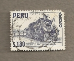 Stamps Peru -  Inauguración linea Matarani-La Joya
