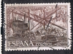 Stamps Spain -  Edifil  2056  IV Cente. de la Batalla de Lepanto.  