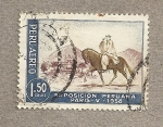 Sellos de America - Per -  Exposición peruana en París
