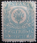 Stamps : Europe : Spain :  giro correos españa