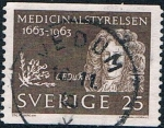 Stamps Sweden -  TRICENT DE LA DIRECCIÓN NACIONAL DE LA SANIDAD PÚBLICA Y&T Nº 507