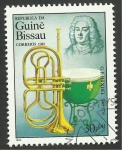 Stamps : Africa : Guinea_Bissau :  Händel