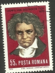 Sellos de Europa - Rumania -  Beethoven