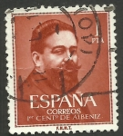 Stamps Spain -  Albéniz