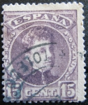 Stamps Spain -  alfonso españa