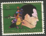 Stamps United States -  Gershwin