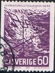 Stamps : Europe : Sweden :  CENTENARIO DE LA UNIÓN INTERNACIONAL DE LAS TELECOMUNICACIONES. Y&T Nº 523
