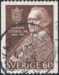 Stamps : Europe : Sweden :  CENT. DEL NACIMIENTO DE NATHAN SODERBLOM, ARZOBISPO DE UPSALA Y PREMIO NOBEL DE LA PAZ. Y&T Nº 531