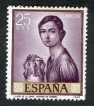 Stamps Spain -  1657- Romero de Torres. 