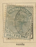 Sellos de America - Trinidad y Tobago -  R. Victoria Ed 1883