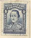 Stamps Colombia -  Santander
