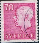 Stamps Sweden -  GUSTAVO VI ADOLFO 1967-71. Y&T Nº 569