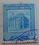 Sellos de America - Venezuela -  EDIFICIO PRINCIPAL DE CORREOS DE CARACAS