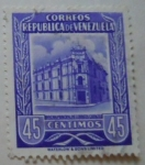 Stamps Venezuela -  EDIFICIO PRINCIPAL DE CORREOS DE CARACAS 