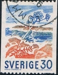 Stamps Sweden -  PLAYAS PARADISIACAS. Y&T Nº 576