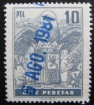 Stamps : Europe : Spain :  escudo de españa