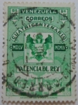 Stamps Venezuela -  CUATRICENTENARIO VALENCIA DEL REY
