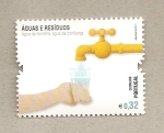 Stamps Portugal -  Aguas y residuos