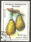 Sellos de Africa - Madagascar -  fruta aguacate