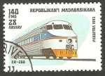 Stamps Madagascar -  tren ER-200