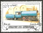 Stamps : Asia : Afghanistan :  Tren antiguo de U.S.A.