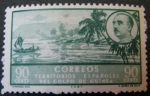 Stamps Spain -  correo aereo golfo ginea franco