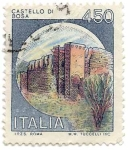 Stamps : Europe : Italy :  castello di bosa