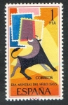 Stamps Spain -  1668- Día mundial del Sello.