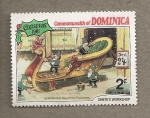 Stamps : America : Dominica :  Navidades 1981